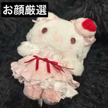 산리오 딸기 휘핑 마이멜로디 마스코트 키링 숏 케이크