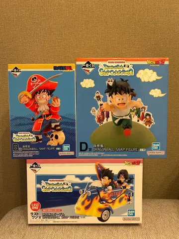 드래곤볼 스냅 컬렉션 2 라스트 원상 B상 D상 3종 세트