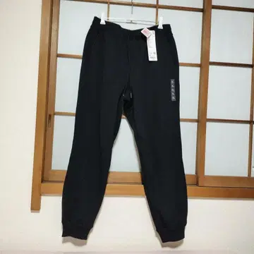 미사용 택 포함 UNIQLO 히트텍 보아 스웨트 팬츠 블랙 XL