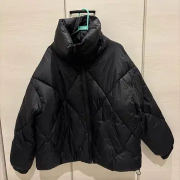 ANAP 블랙 다운 자켓 퀼팅 프리 사이즈