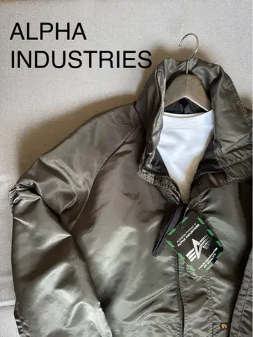 ALPHA 알파 밀리터리 카키 M 사이즈 플라이트 자켓