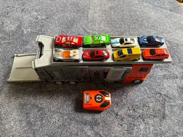 토미카 대회전 발사 리모컨 빅 캐리어카