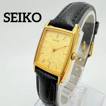 새상품급 작동 새상품 SEIKO 세이코 손목시계 골드 콤비 레어템