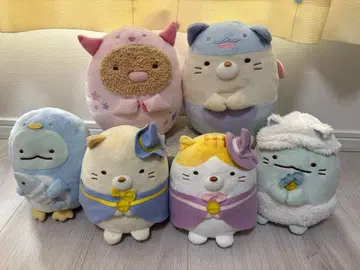 스미코구라시 봉제 인형 6개 세트 묶음 판매