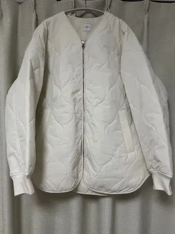 COEN 퀼팅 자켓 아이보리 L
