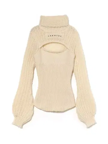 andmary Donna knit tops white