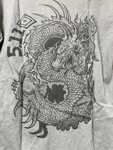 5.11tactical 드래곤 그레이 T셔츠