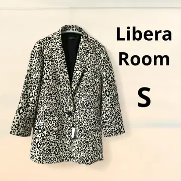Libera Room 레오파드 무늬 택 포함 미사용 테일러드 자켓 S