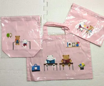 [ 미개봉 새상품 ] familiar 백 런치 복조리 복조리백 3종 세트