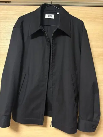 집업 블루종 UNIQLO U 블랙 S