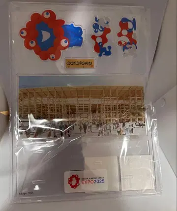 EXPO 대지붕 링 어서오세요 먀쿠먀쿠 아크릴 스탠드