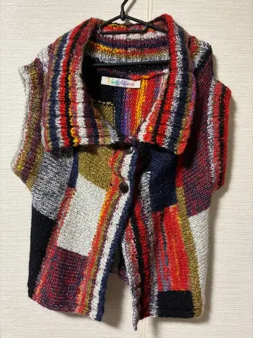 압살라 크리 코 나카노 토시코 멀티 컬러 니트