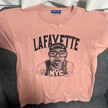 Lafayette NYC 그래픽 T셔츠 핑크