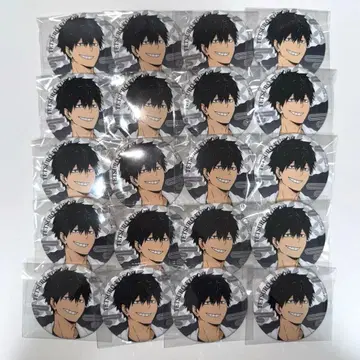 하이큐 극락탕 캔뱃지 쿠로오 테츠로 묶음 판매