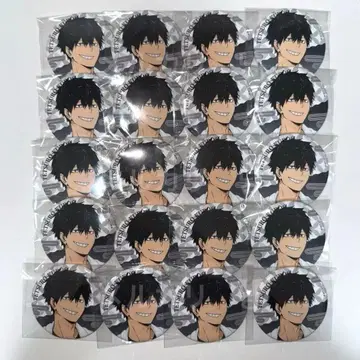 하이큐 극락탕 캔뱃지 쿠로오 테츠로 묶음 판매