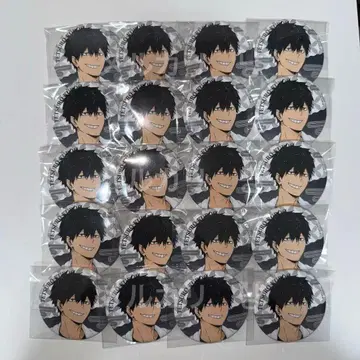 하이큐 극락탕 캔뱃지 쿠로오 테츠로 묶음 판매