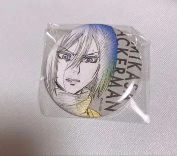 진격의 거인 season 3 WIT STUDIO 캔뱃지 미카사