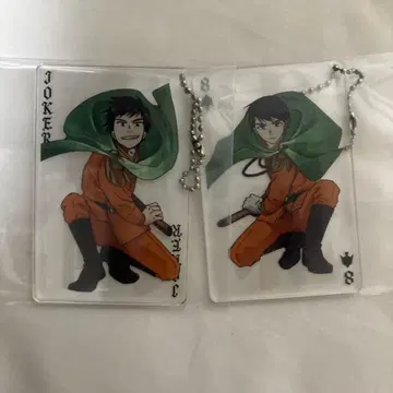 청춘철도 트럼프 아크릴 키링 우쓰노미야 타카사키