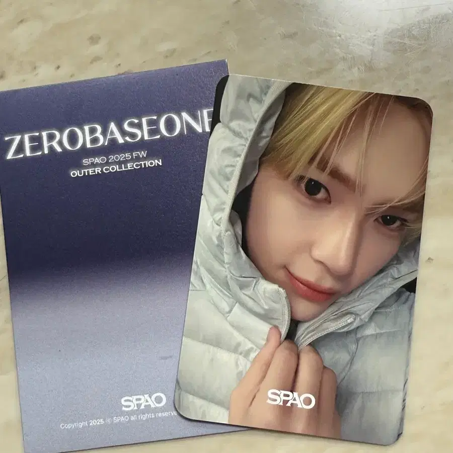 Zerobaseone Sung hanbin Spao poca