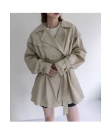 판초 베스트 트렌치