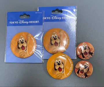 도쿄 디즈니 리조트 플루토 캔뱃지 실사