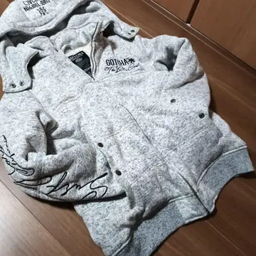 GOTCHA 후드 부착 점퍼 그레이