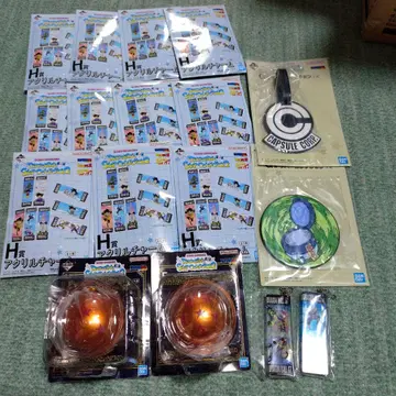 제일복권 드래곤볼 F상 삼공, 육공, H상, G상 세트