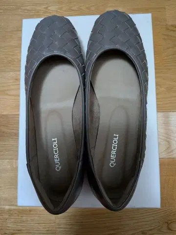 컨디션 최상 슈 갤러리 오타 뜨개질 메쉬 라운드 펌프스 23.5cm