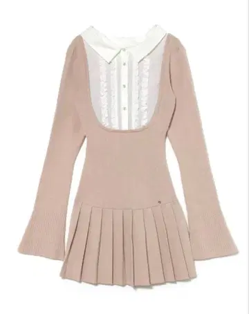 andmary Lotta frill mini dress