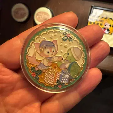 홍콩 디즈니랜드 메달리온 크리스마스 코인 한정판
