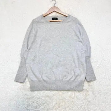 [ 그린 라벨 릴랙싱 ] 캐시미어 코튼 래글런 크루넥 니트