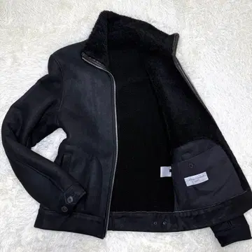 새상품급 Officine Generale 오휘신제네랄 리얼 무스탕