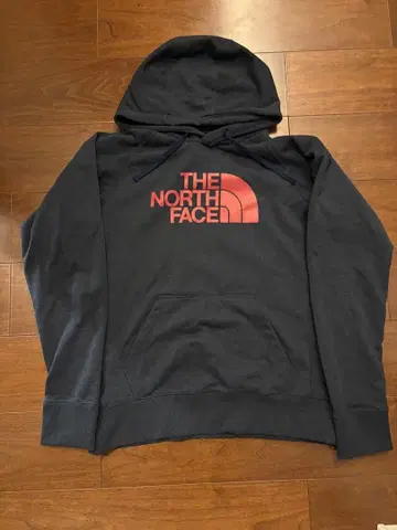 THE NORTH FACE 후드 부착 후드티 XXL 다크 그레이
