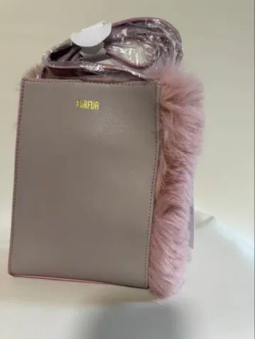 FURFUR 숄더백 핑크 퍼