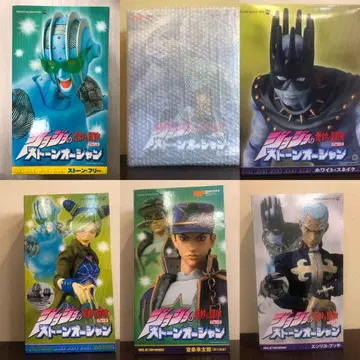 RAH 스톤 오션 6체 세트 죠죠의 기묘한 모험 제6부