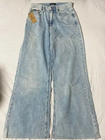 와이드 레그 데님 24 라이트 블루