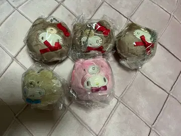 산리오 오뚝이 봉제 인형 마스코트 라떼곰 키티 시나몬 마이멜로디