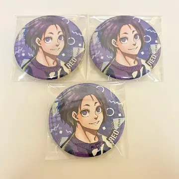 미카게 레오 사복 캔뱃지 블루 록