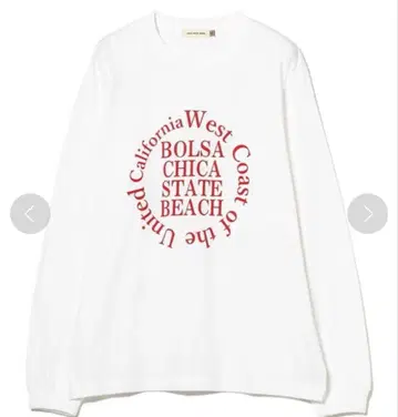 GOOD ROCK SPEED 로고 프린트 긴팔T셔츠