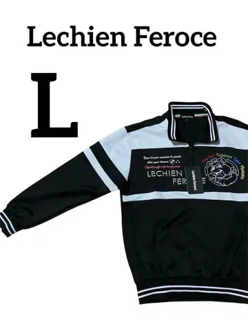 [ 새상품 ] Lechien Feroce 저지 L 블랙/화이트