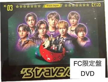 새상품 Travis Japan s' travelers FC 한정판 DVD