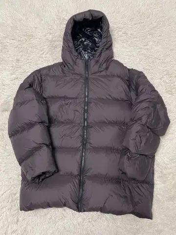 [ 2XL 새상품급 ] 유니클로 질 샌더 +J 라이트 다운 볼륨 후드티