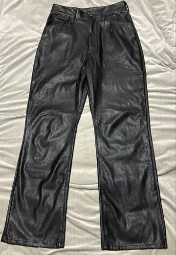 Wrangler 가죽 팬츠