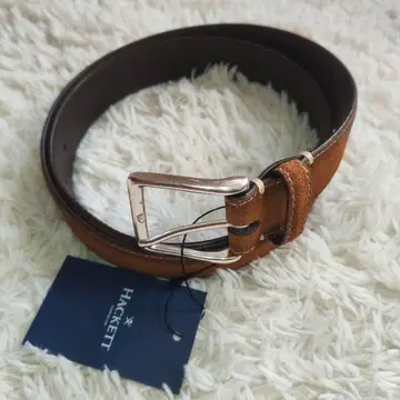 택 포함 새상품 HACKETT 런던 스웨이드 벨트 34