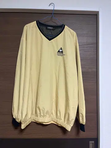 르꼬끄 스포르티브 나일론 자켓 L 옐로우 컬러