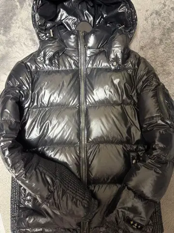 타트라스 클라즈 다운 자켓 광택감 새상품급 블랙 빅 사이즈 XL 상당