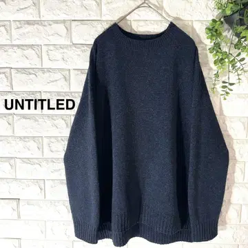 새상품 UNTITLED 니트 현행 택 언타이틀 스웨터