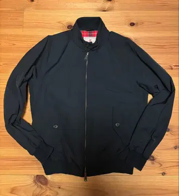 BARACUTA 바라쿠타 G9 탄력 해링턴 자켓 네이비