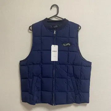 [ WHO'S WHO gallery ] 네이비 퀼팅 다운 베스트 F