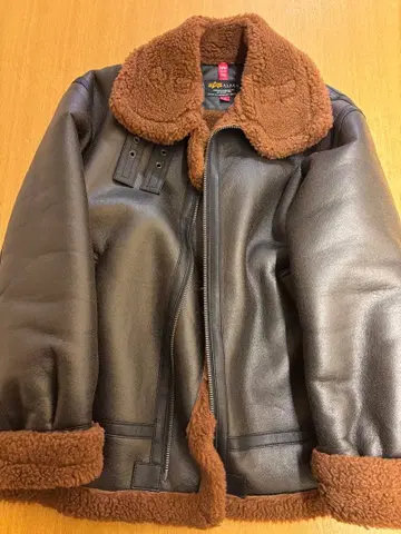 ALPHA INDUSTRIES 무스탕 자켓 M
